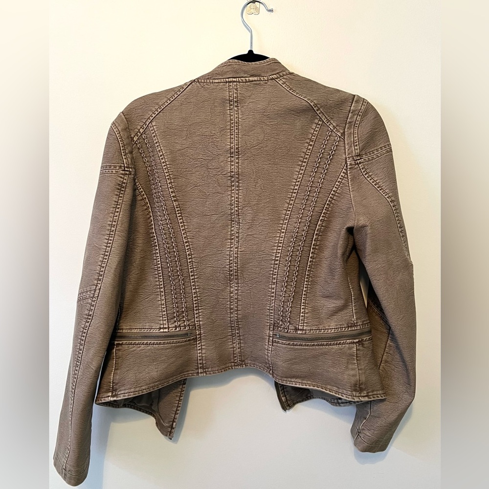 LA COALITION leather jacket - large - Picture 3 of 3